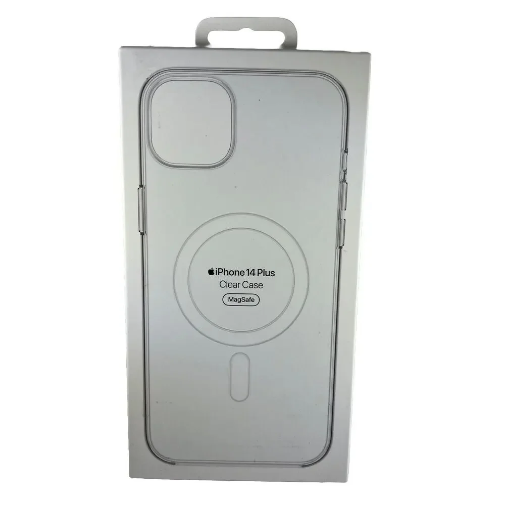 Apple iPhone 15 Plus MagSafe Clear Phone Case. New-Genuine-sealed box.